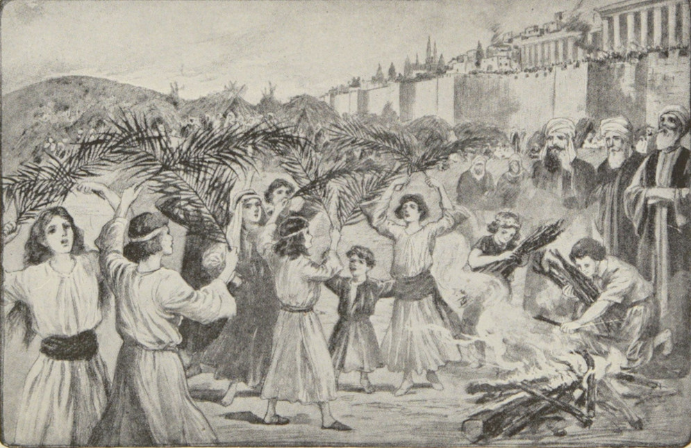 Israel feasts.