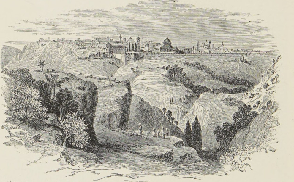 The city of Jerusalem.