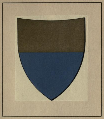 Adimari shield: top half gold, bottom half blue.