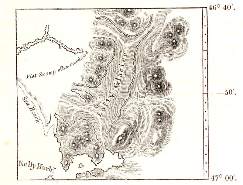 Chart of Kelly Harbour.