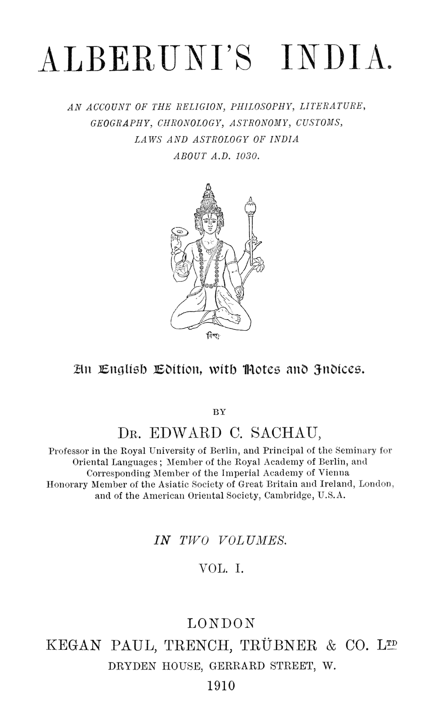 Original Title Page.