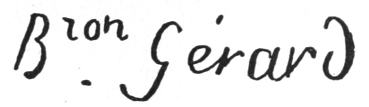 Signature: Bron Gérard
