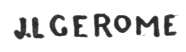 Signature printed: J. L GEROME