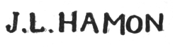 Printed signature: J.L. HAMON