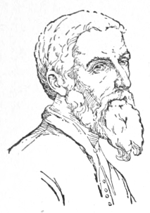 Bust of Heemskerk, facing right; mustache and French beard, short hair.