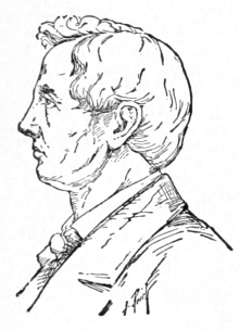 Bust of Hess, facing left; clean shaven, short straight hair.