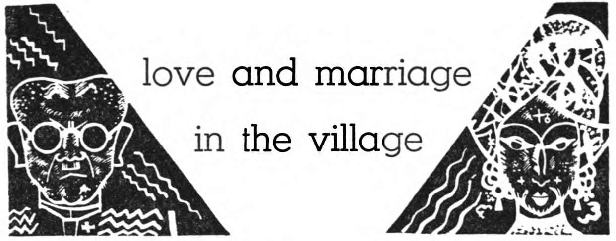 love and marriage in the village