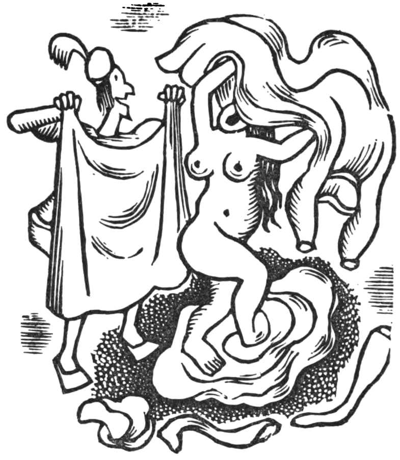 Artist and nude model