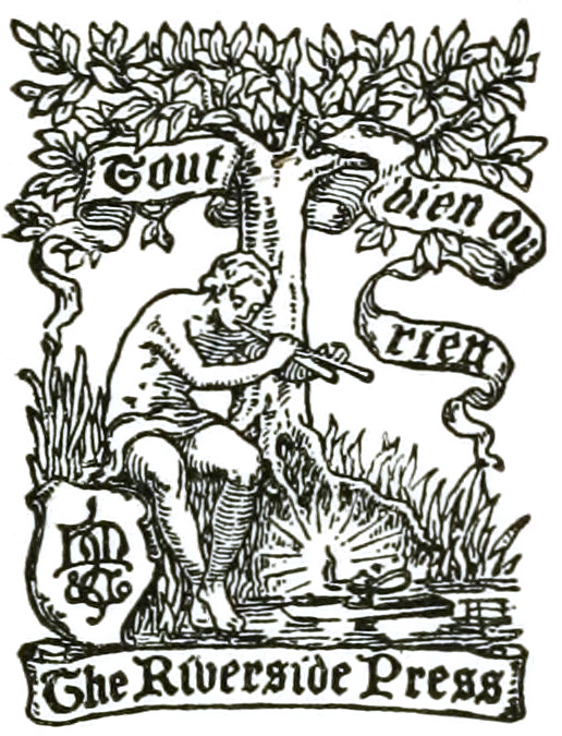 The logo for The Riverside Press