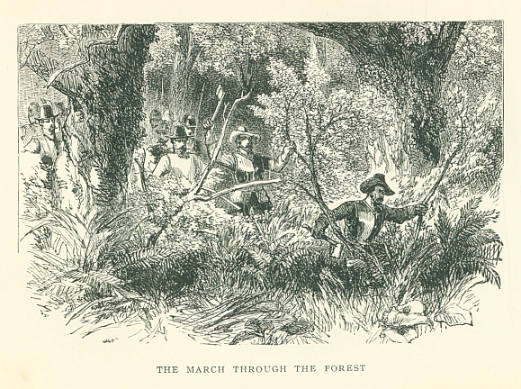 THE MARCH THROUGH THE FOREST