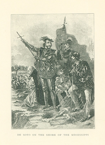 DE SOTO ON THE SHORE OF THE MISSISSIPPI