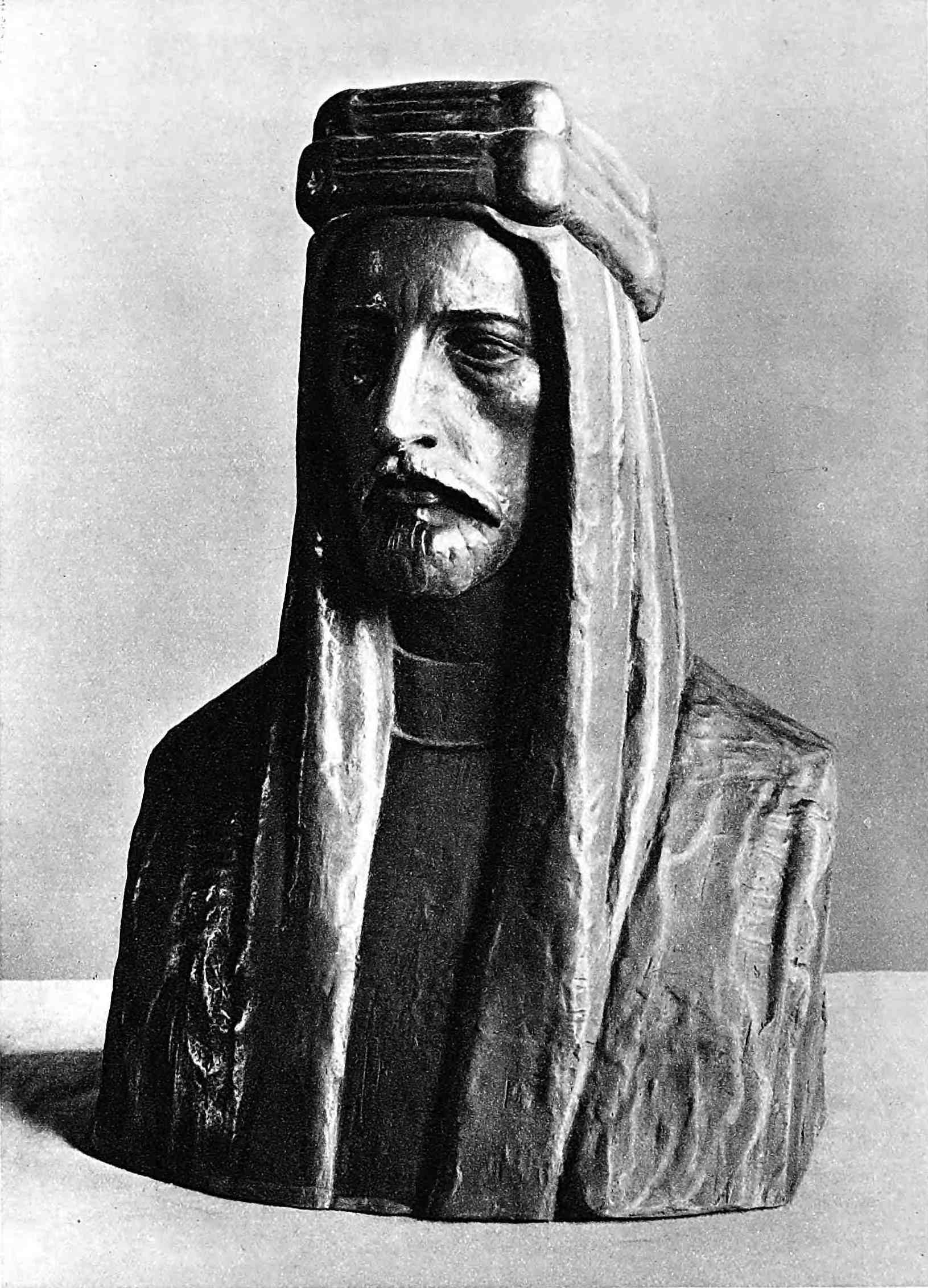 Bronze bust
