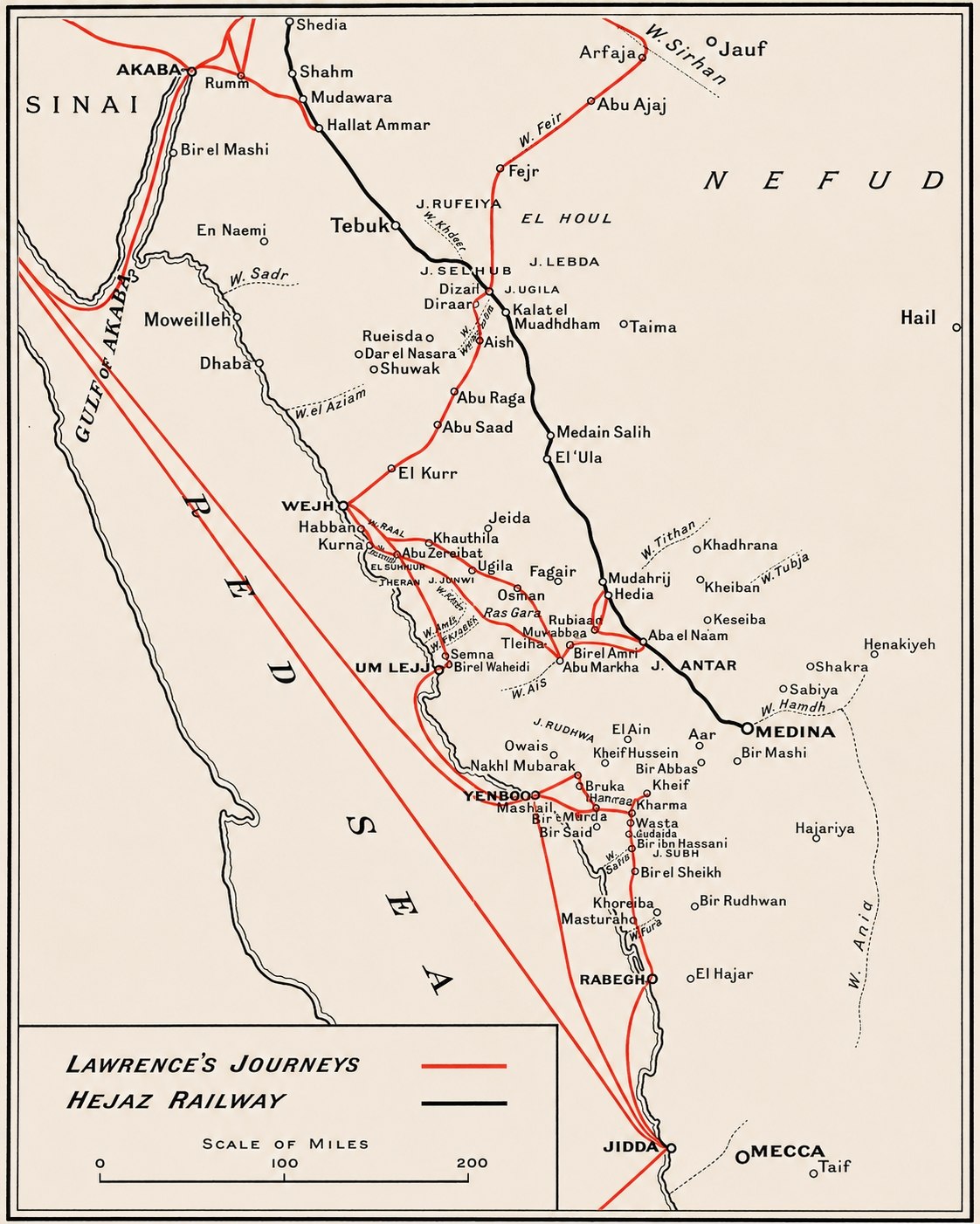 More of Lawrence's journeys