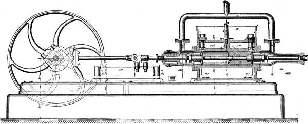VINCENTS ICE MACHINE. FIG. 4.--THE PUMP (Longitudinal Section).