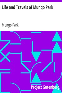Life and Travels of Mungo Park