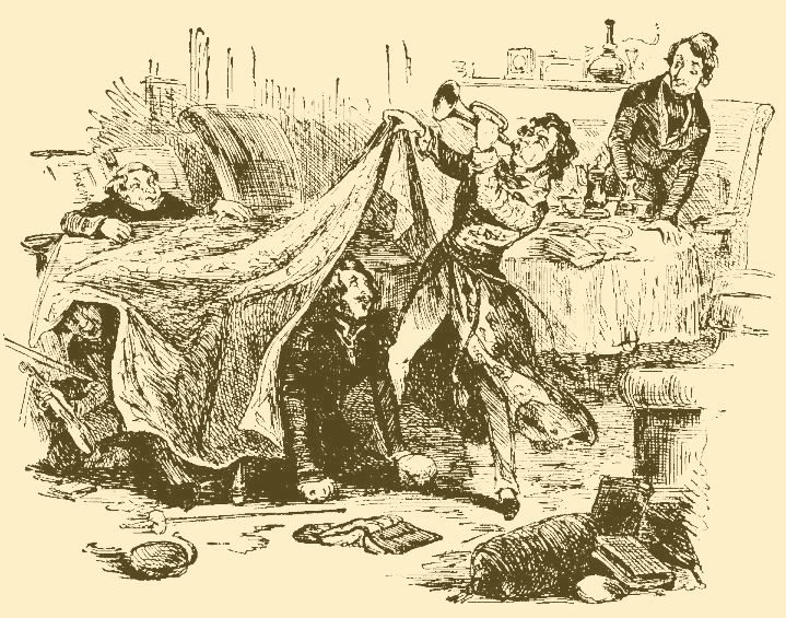 Frank Webber at his Studies.