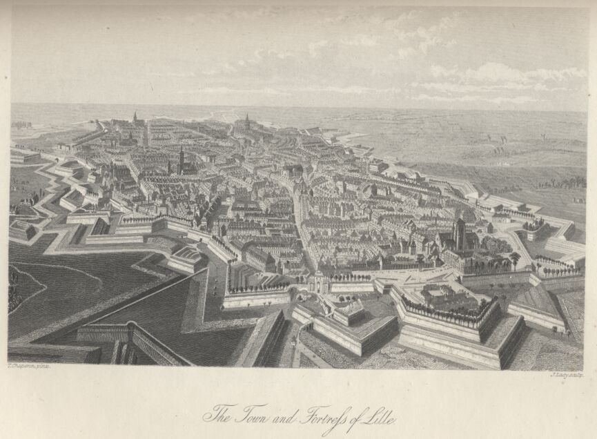 The Town and Fortress of Lille——164 