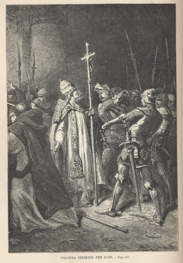 Colonna Striking the Pope——185 