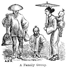 Illustration: A family group