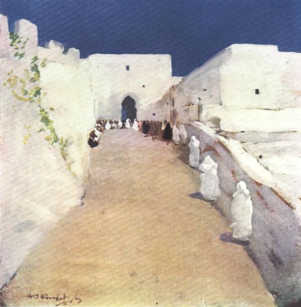 THE ROAD TO THE KASBAH, TANGIER