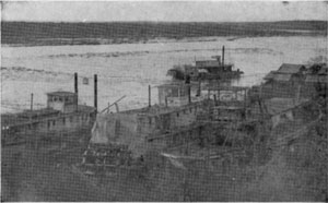 Boats Laid Up for the Winter at Washburn, N.D.