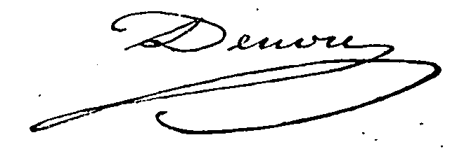Autograph: Denon