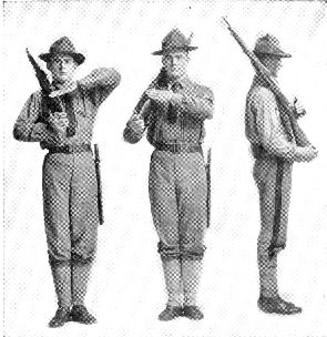 No. 1 No. 2 No. 3 COMMON ERRORS IN THE NEXT TO THE LAST
POSITION OF RIGHT SHOULDER ARMS