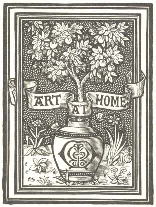 Decorative graphic, ‘Art at Home’