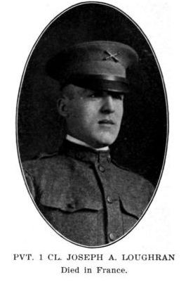 Pvt. 1 Cl. Joseph A. Loughran Pvt. 1 Cl. Joseph A. Loughran