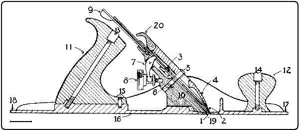 Fig. 101 Section of Jack Plane.