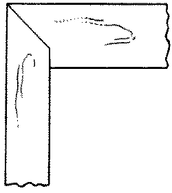 Fig. 268-59 Stopped miter