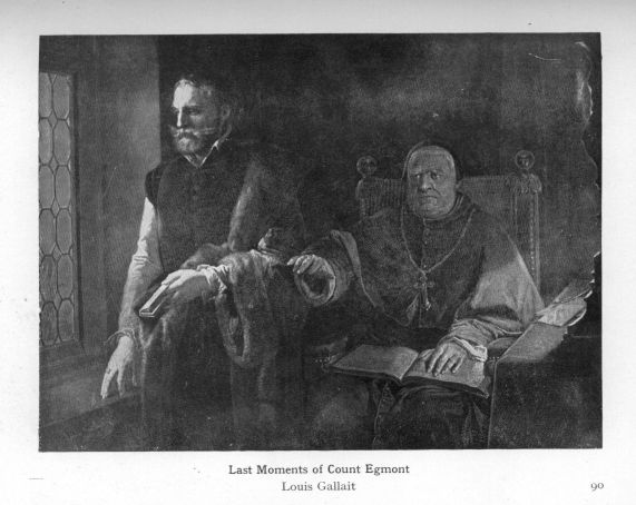 Last Moments of Count Egmont (Louis Gallait)