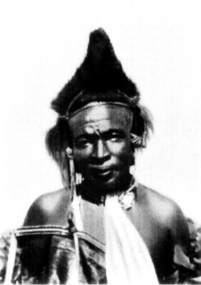 [Photograph: The Sultan Looked Like an American Indian]
