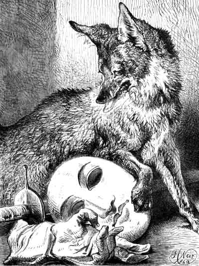 THE FOX AND THE MASK.