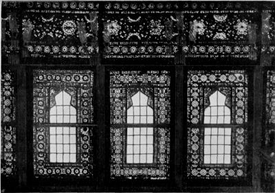 A Typical Persian Window. (Mr. Rabino's House, Teheran.)