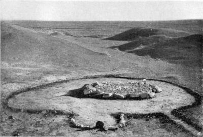 Circular Mesjid, with Tomb and Outer Kneeling Place.