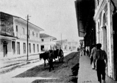 A Street in Iquitos.