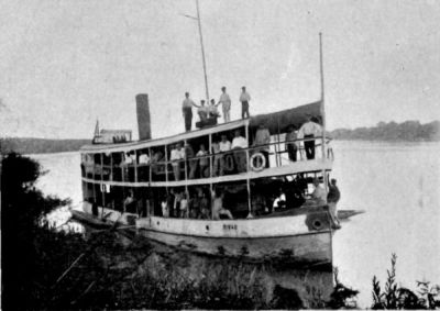 The Launch "Rimac" on the Ucayalli River.