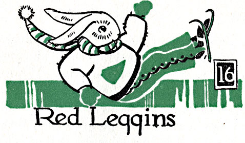 16 Red Leggins