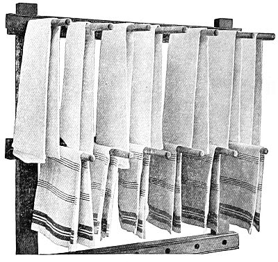 A class towel rack