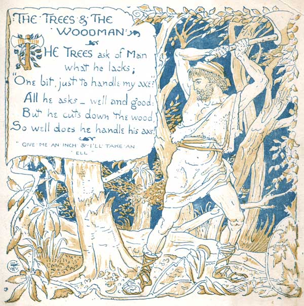 The Trees and the Woodman