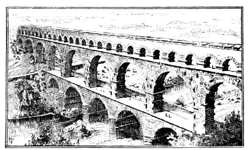 Remains of a Roman Aqueduct