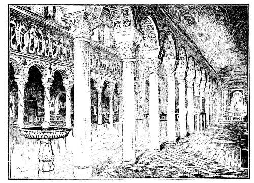 Interior of a Church at Ravenna, built in Theodoric's Time