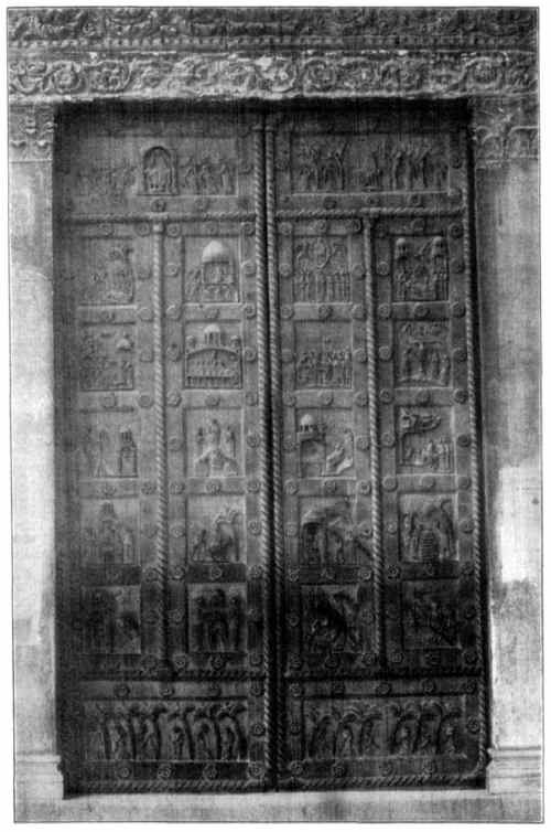 BRONZE DOORS OF THE CATHEDRAL AT PISA