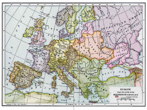 EUROPE IN THE SIXTEENTH CENTURY