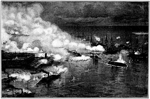 The Battle of Mobile Bay.