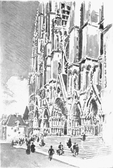 BOURGES: THE CATHEDRAL (WEST FRONT)