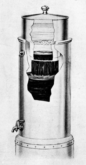 King Percolator, as Applied to a Hotel or Restaurant Urn