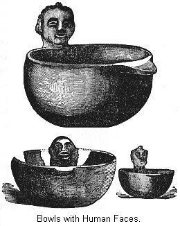 Bowls with Human Faces.