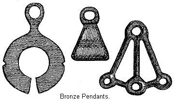 Bronze Pendants.